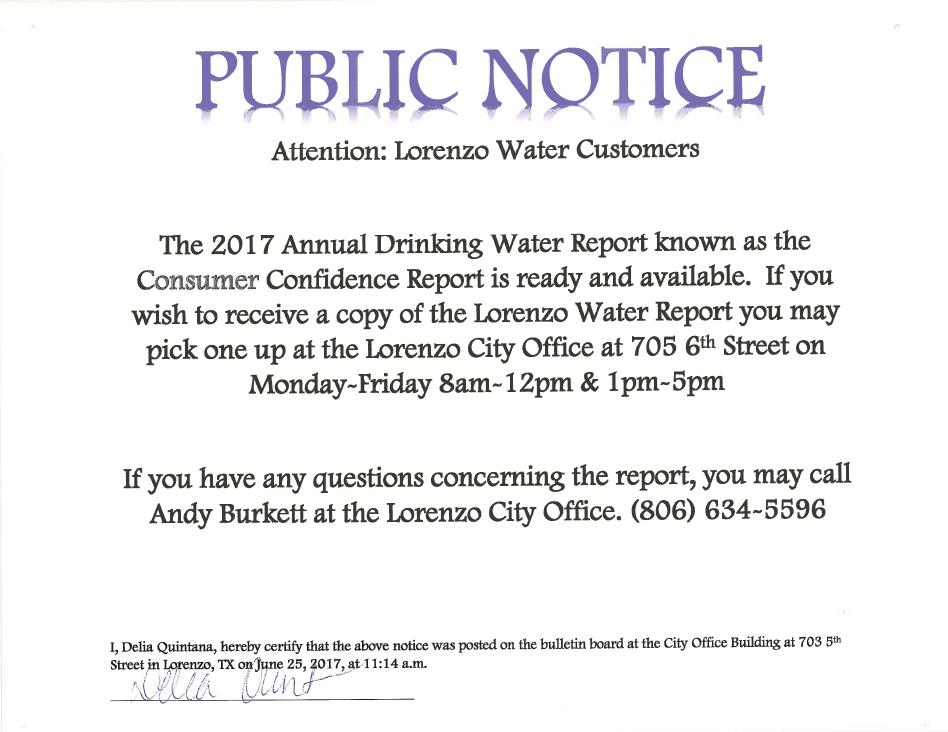 City Of Lorenzo CCR Public Notice city-of-lorenzo-ccr-public-notice
